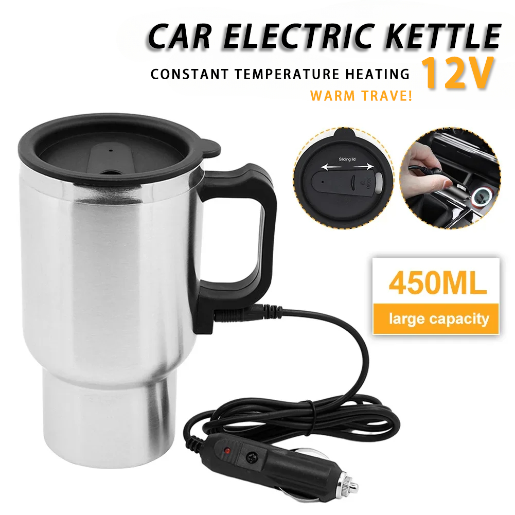 Camping Cooking Can - Chaleira de aquecimento elétrico para carro,