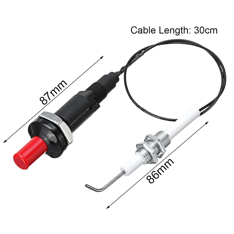 Camping Cooking Device - Botão piezo ignição com cabo kit