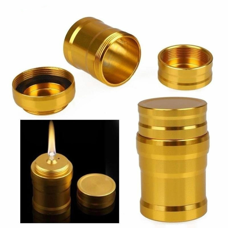 Camping Cooking Device - Novo portátil de metal mini lâmpada