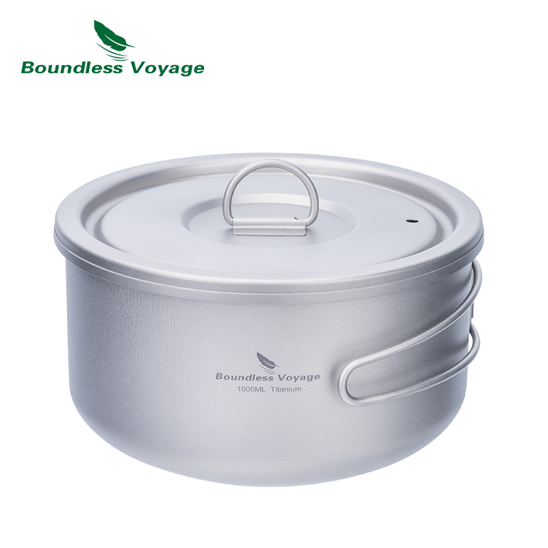 Camping Cooking Can - Pote de acampamento de titânio Boundless