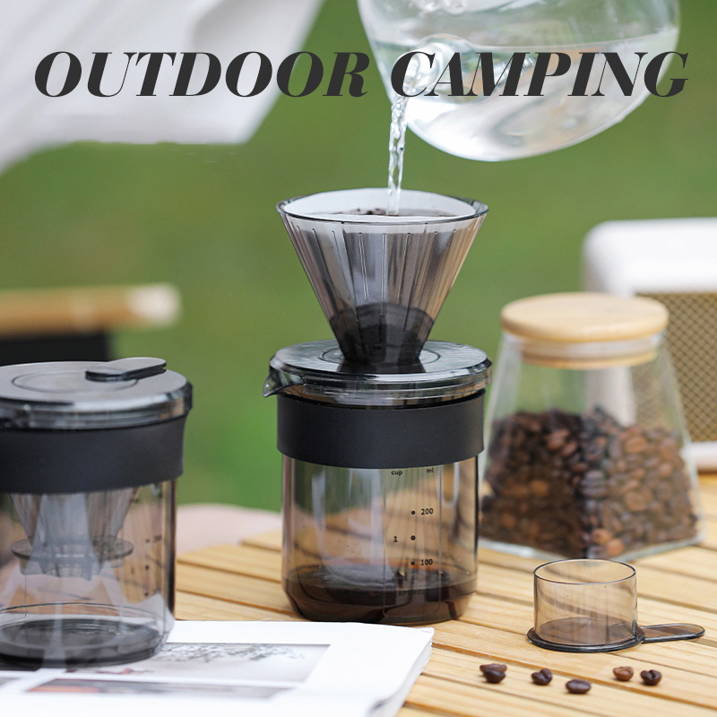 Camping Cooking Accessories - Bule de café três em um