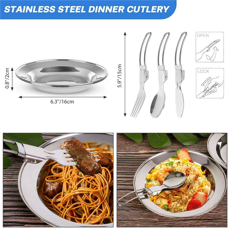 【Compradores】 Panelas de acamp - Camping Cooking Accessories avaliação e preço