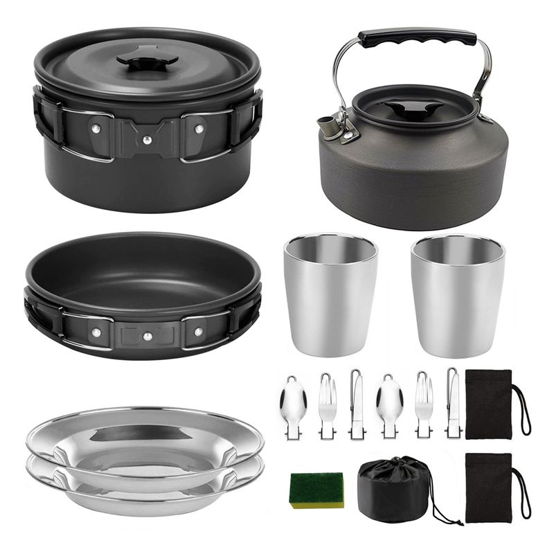 【Compradores】 Panelas de acamp - Camping Cooking Accessories avaliação e preço