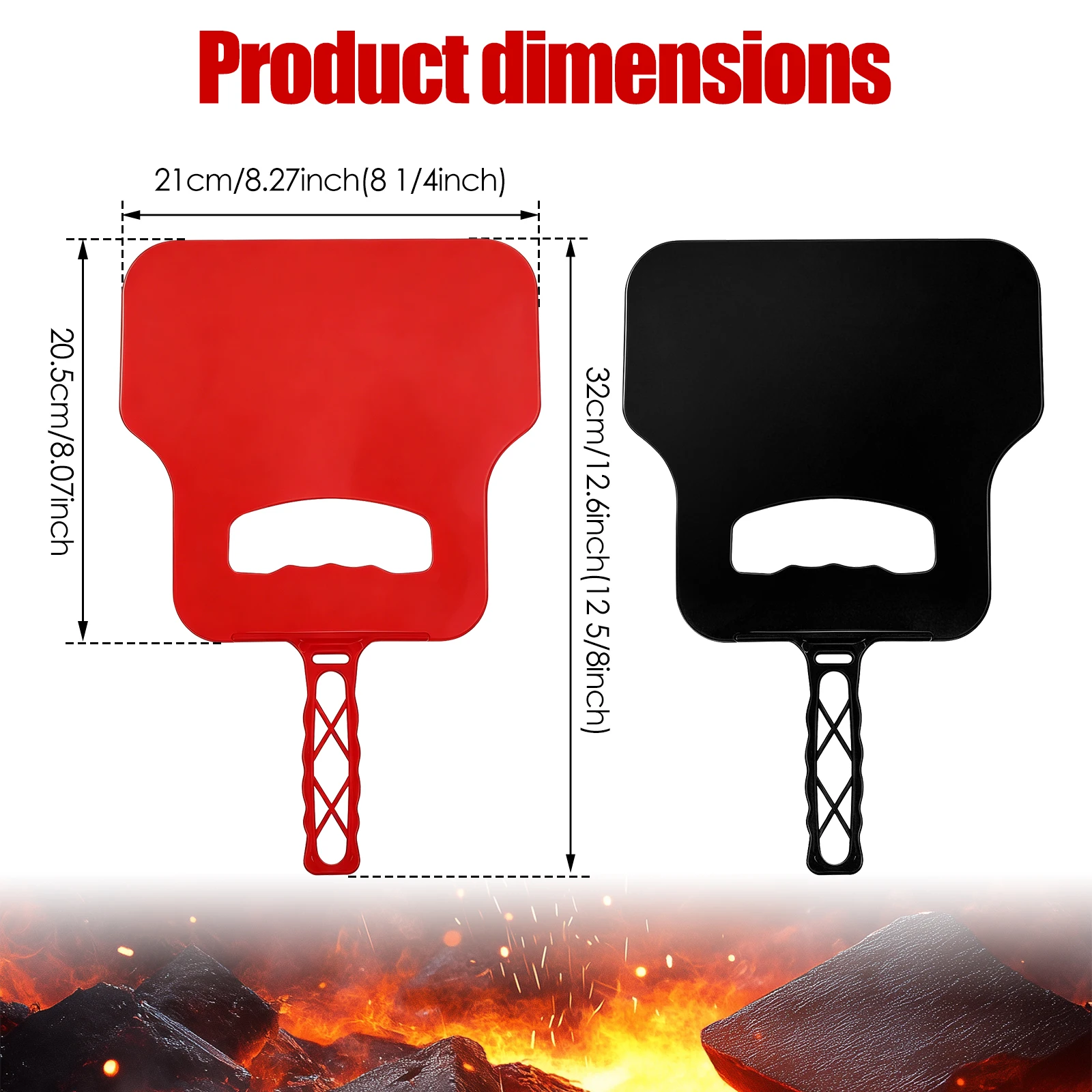 Ventilador Manual de Plástico  - Camping Cooking Device avaliação e preço