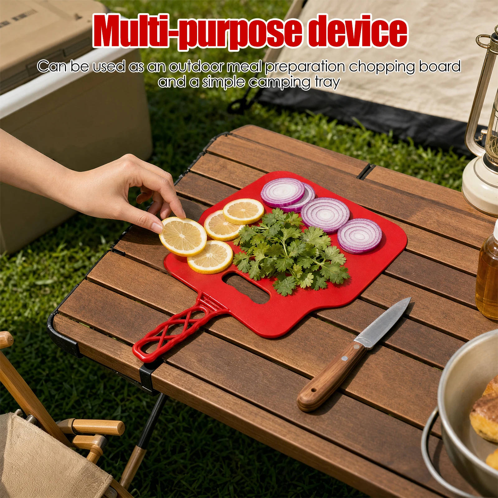 Ventilador Manual de Plástico  - Camping Cooking Device avaliação e preço