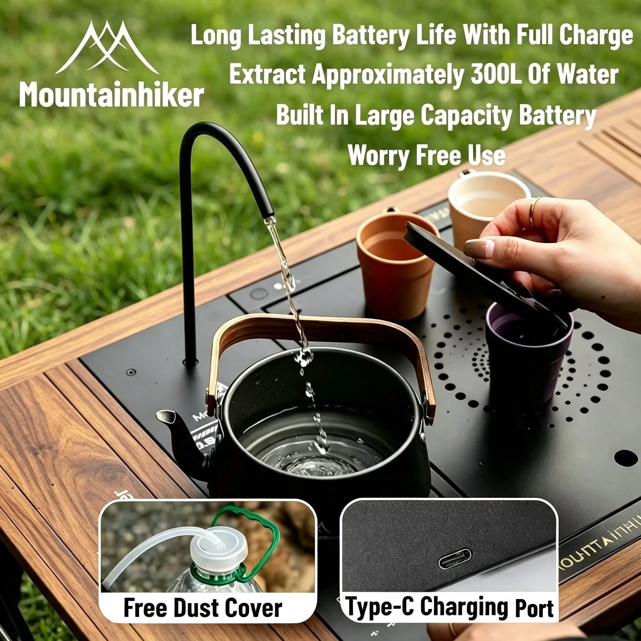 Dispensador de Água Elétrico I - Camping Cooking Accessories avaliação e preço