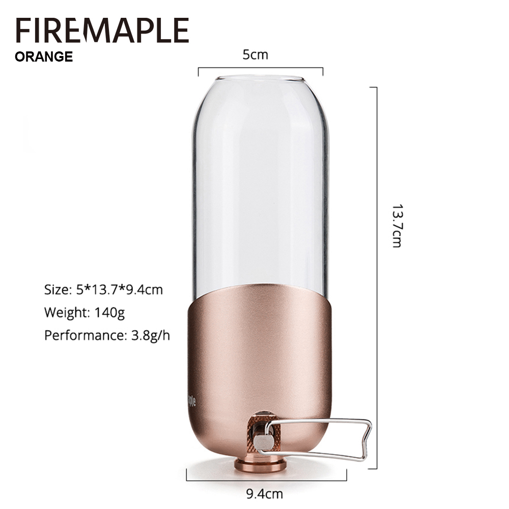 Fire Maple Orange Gás Lantern, - Camping Cooking Gazebo avaliação e preço