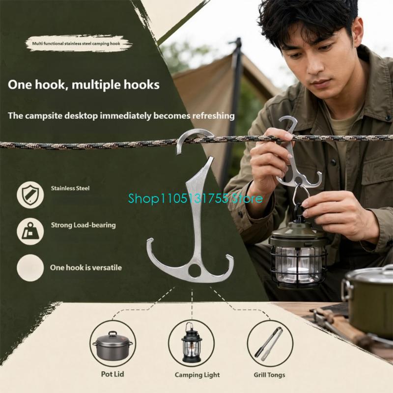 Gancho armazenamento para área - Camping Cooking Accessories avaliação e preço