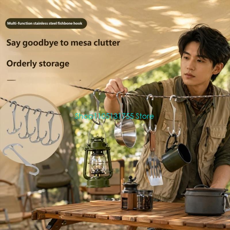 Gancho armazenamento para área - Camping Cooking Accessories avaliação e preço