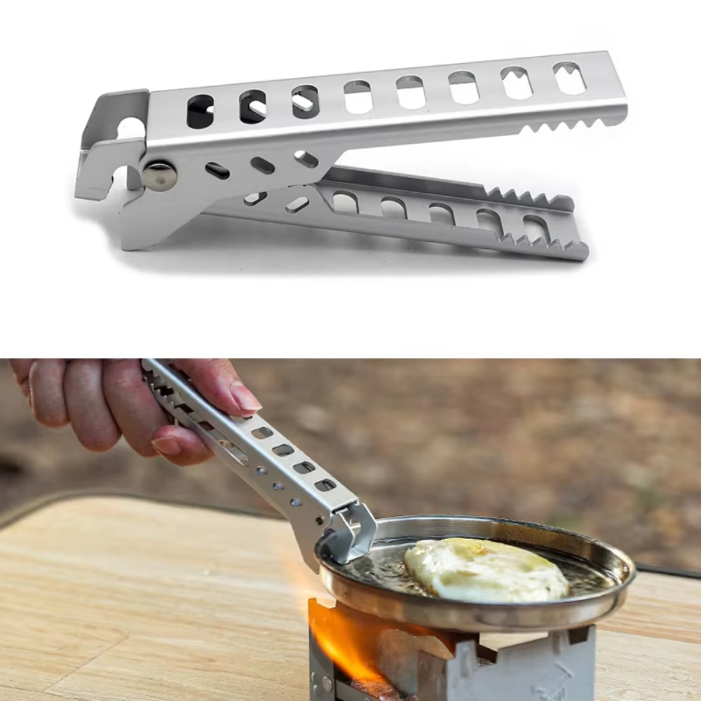Ao ar livre de alumínio anti-q - Camping Cooking Tray avaliação e preço