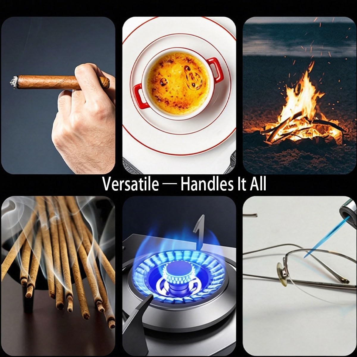 Isqueiro Portátil Sem Butano,  - Camping Cooking Flame avaliação e preço