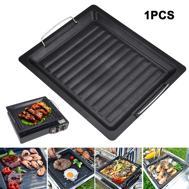 Panela de Grelhar Quadrada Gro - Camping Cooking Tray avaliação e preço
