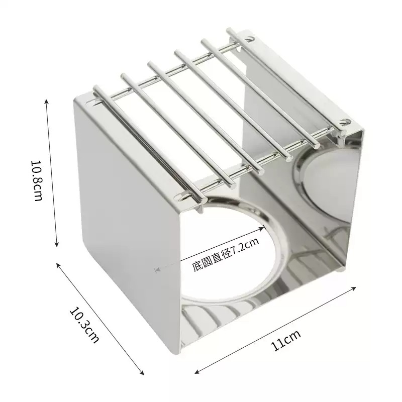 Suporte Quadrado de Aço Inoxid - Camping Cooking Can avaliação e preço