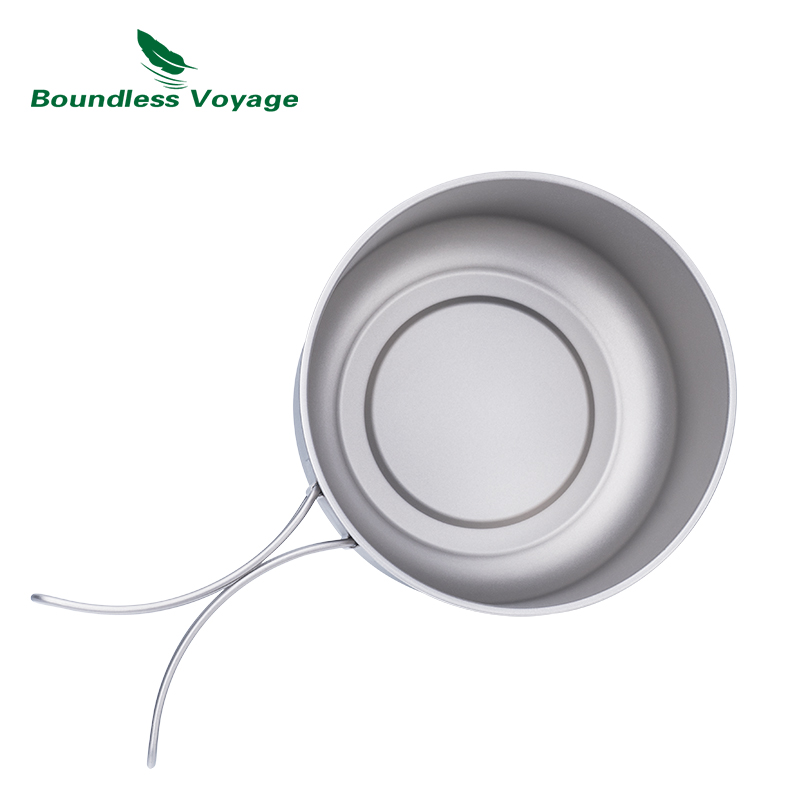 Pote de acampamento de titânio - Camping Cooking Can avaliação e preço