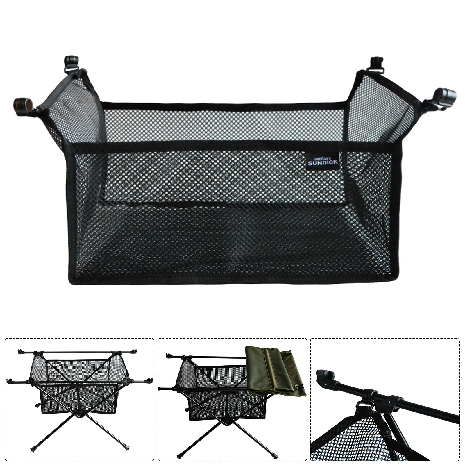 Rede de armazenamento de mesa  - Camping Cooking Basket avaliação e preço