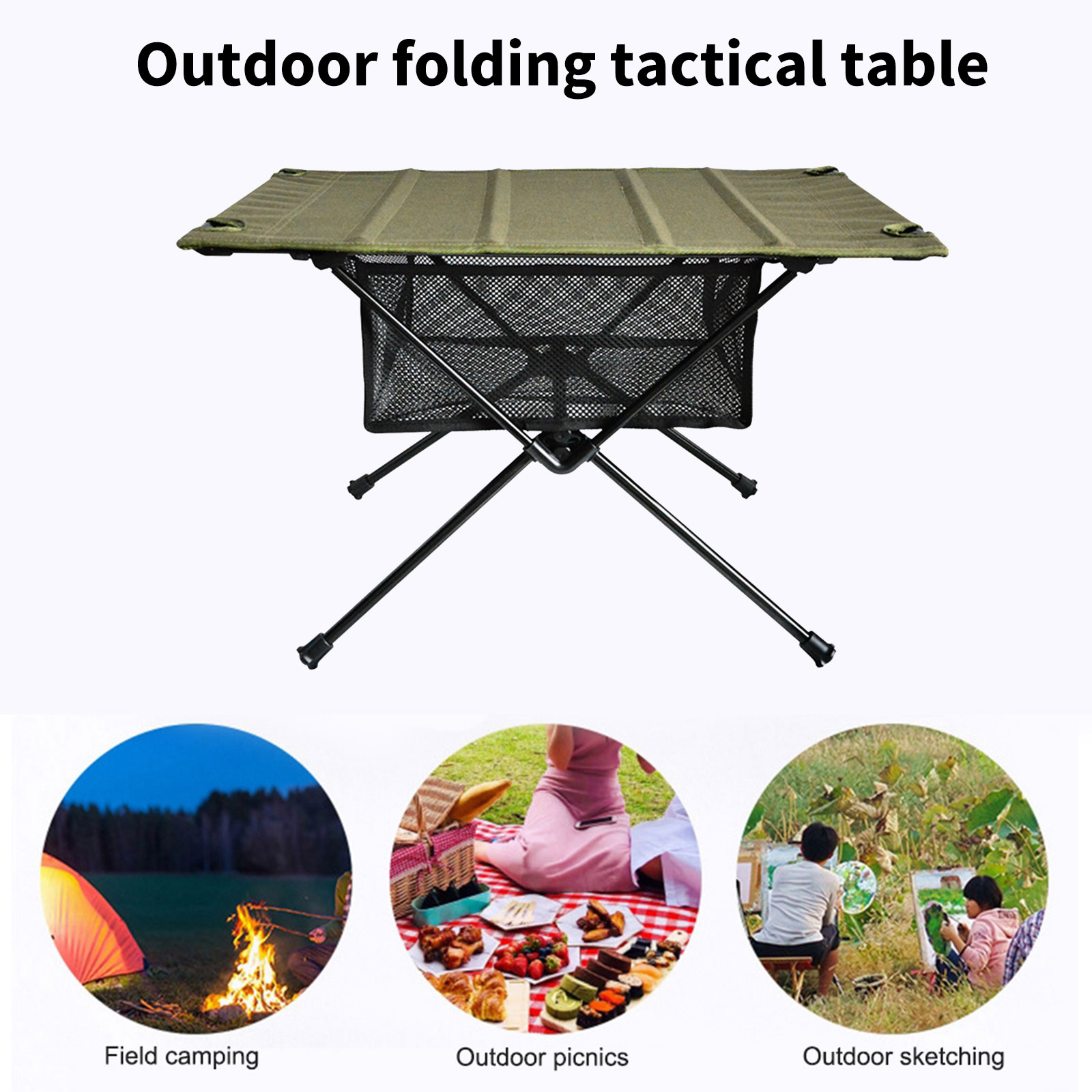 Rede de armazenamento de mesa  - Camping Cooking Basket avaliação e preço