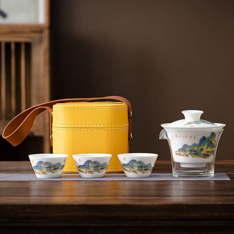 Conjunto de Chá de Porcelana B - Camping Cooking Can avaliação e preço