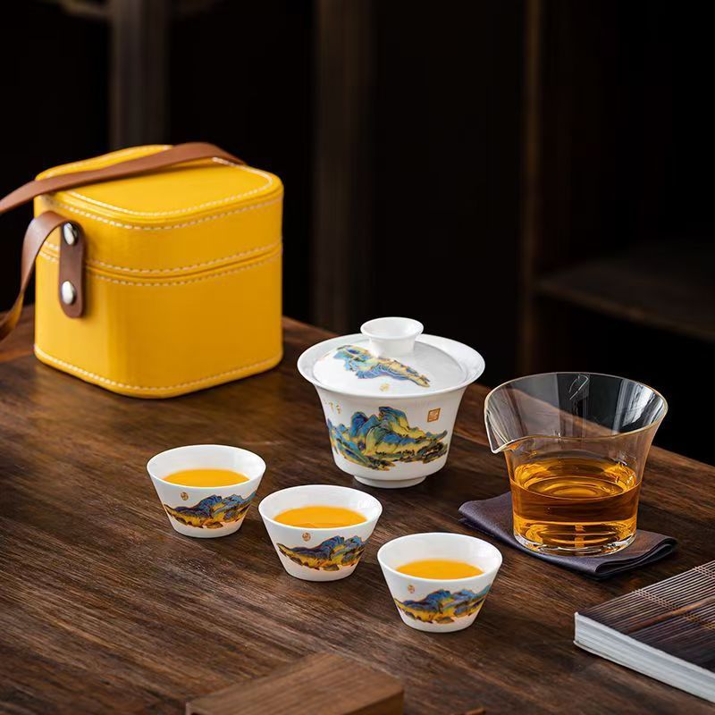 Conjunto de Chá de Porcelana B - Camping Cooking Can avaliação e preço
