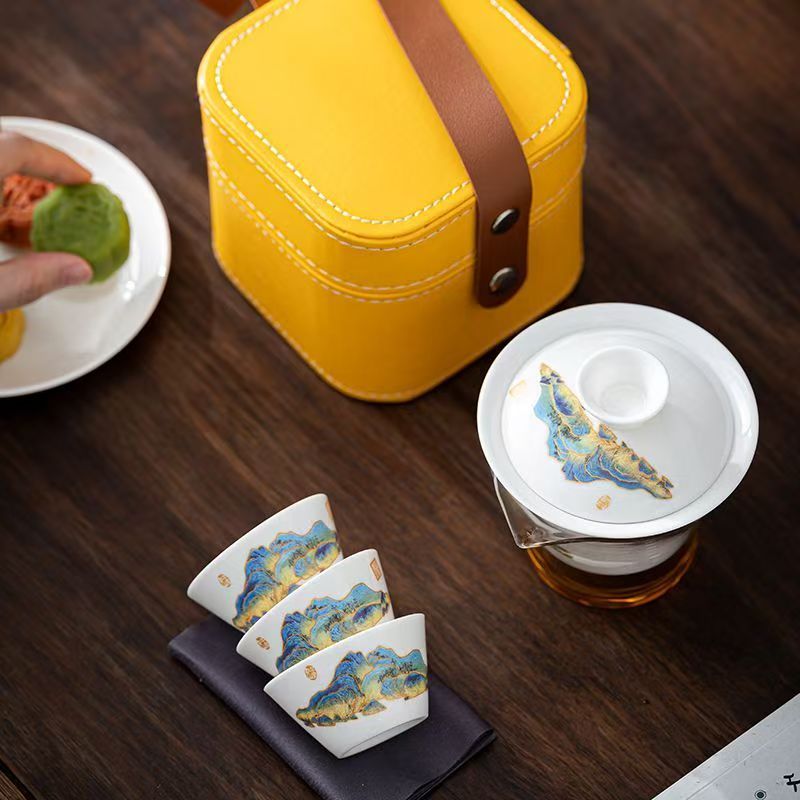 Conjunto de Chá de Porcelana B - Camping Cooking Can avaliação e preço