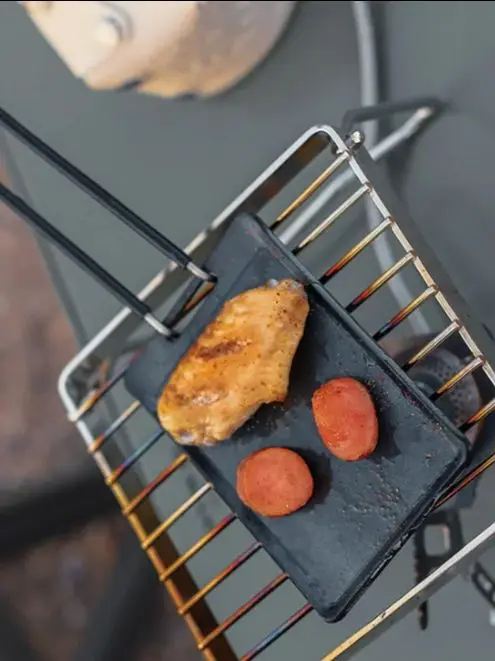 Mini Panela de Camping Portáti - Camping Cooking Tray avaliação e preço