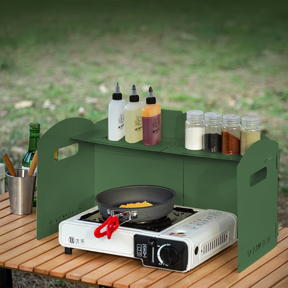 Pára-brisa dobrável para fogão - Camping Cooking Gazebo avaliação e preço