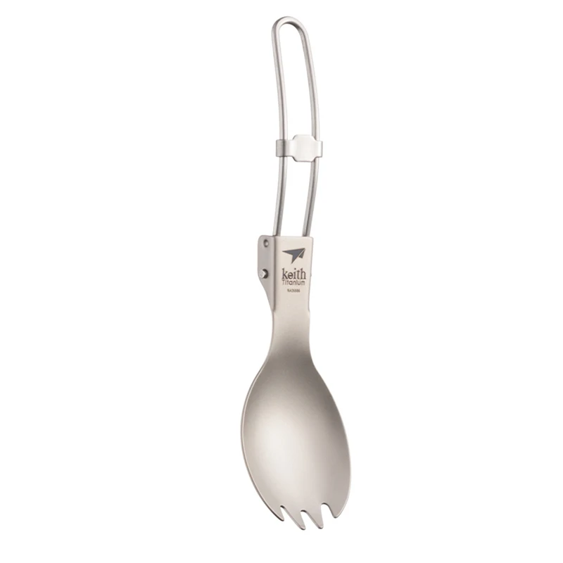 Keith Titanium Spork com alça  - Camping Cooking Tray avaliação e preço