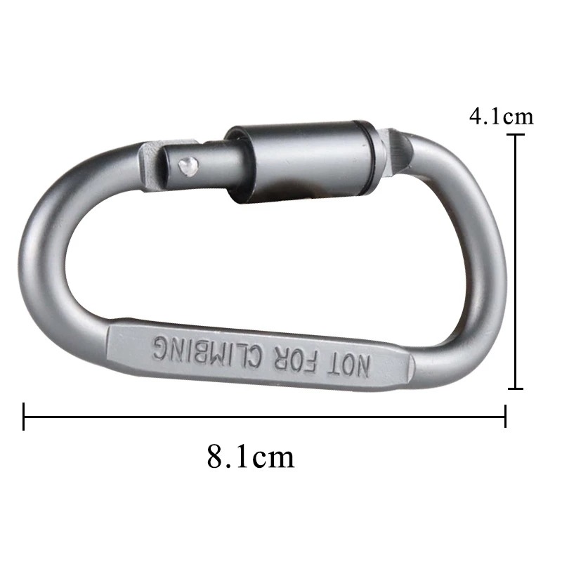 4-6 pçs conjunto de mosquetão  - Camping Cooking Accessories avaliação e preço