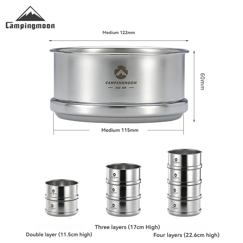 CAMPINGMOON Portatle acampamen - Camping Cooking Tray avaliação e preço